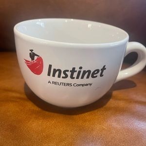 Large White Soup Cup